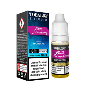 TOBALIQ E-Liquid - 3mg Nikotin - Wild Strawberry
