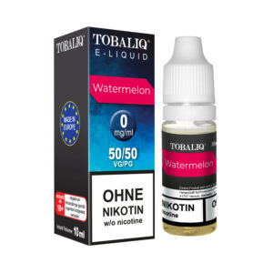 TOBALIQ E-Liquid – Ohne Nikotin – Watermelon