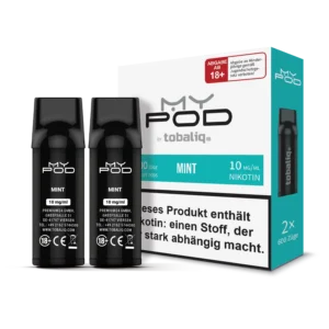 MyPod Pods 2x600 Züge - 10mg Nikotin - Mint