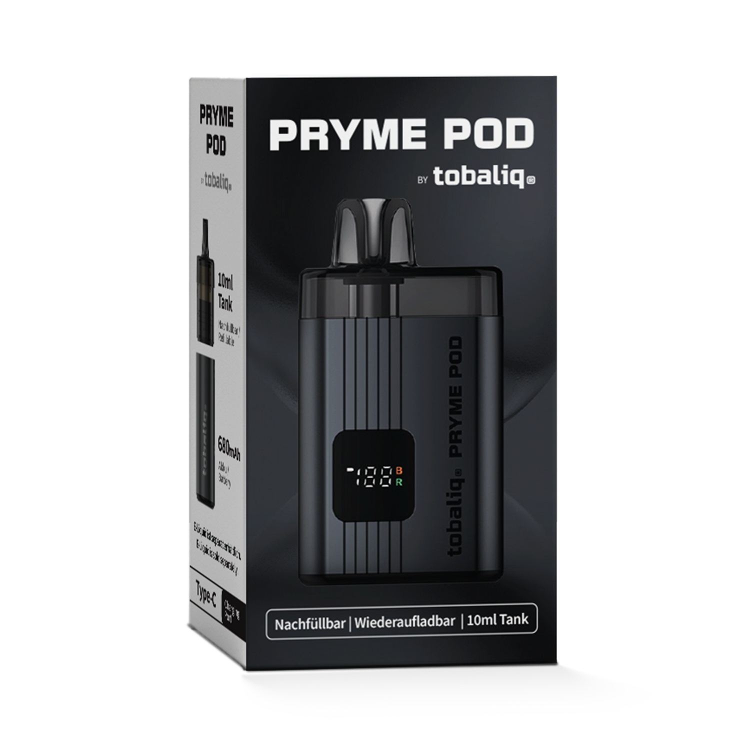PRYME POD - 10ml Tank - 680mAh - Big Puff-Vape PRYME POD - 10ml Tank - 680mAh - Big Puff-Vape