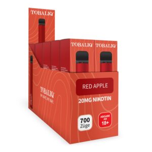 TQ Fly 10er Display – 20mg – Red Apple