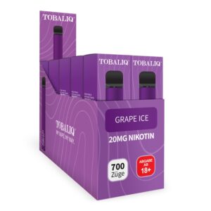TQ Fly 10er Display – 20mg – Grape Ice