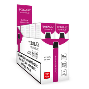 TQ Smile 10er Display – 20mg - Passion Grapefruit