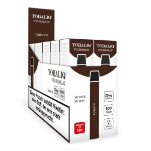 TQ Smile 10er Display – 20mg - Tobacco