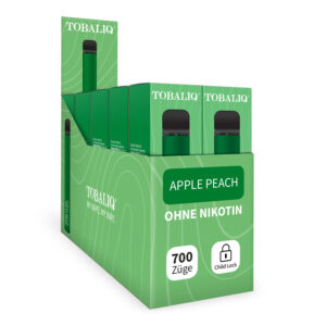 TQ Fly 10er Display – 0mg - Apple Peach