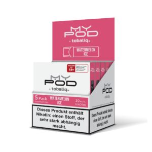 MyPod Pods – 5er Display - 10mg Nikotin - Watermelon Ice