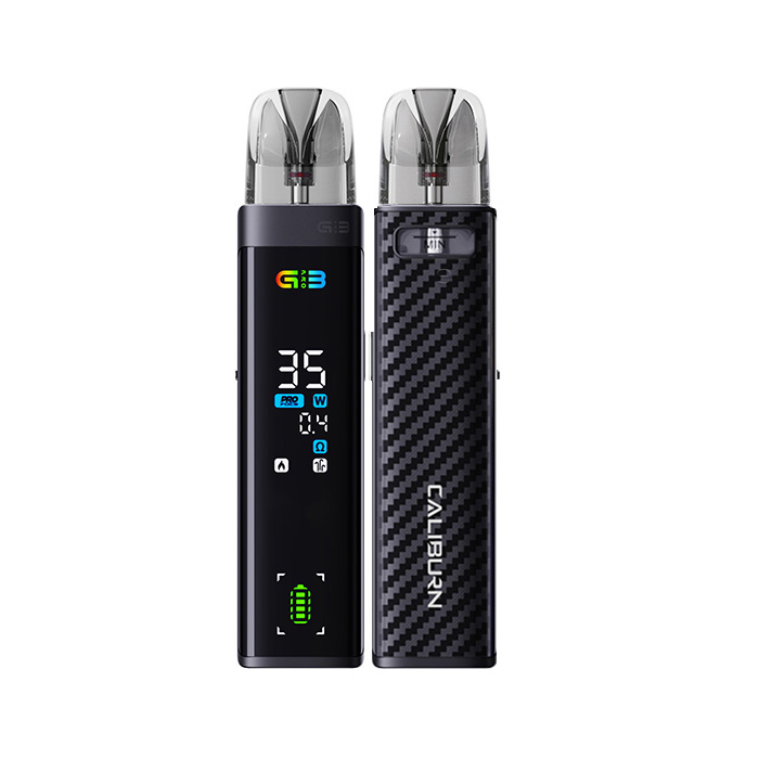 Uwell Caliburn G3 Pro Pod Kit - Black Carbon - 3 ml Uwell Caliburn G3 Pro Pod Kit - Black Carbon - 3 ml