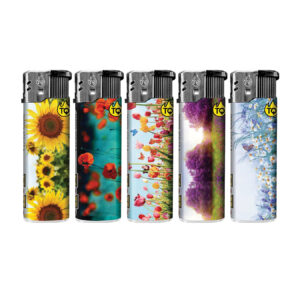 TQ Motivfeuerzeug FLOWER LAND - 50 St