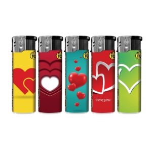 TQ Motivfeuerzeug HEART FOR YOU - 50 St