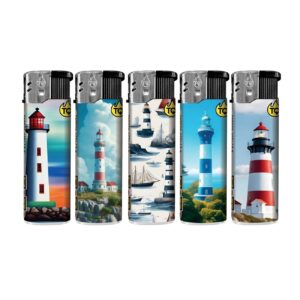 TQ Motivfeuerzeug LEUCHTTURM - 50 St