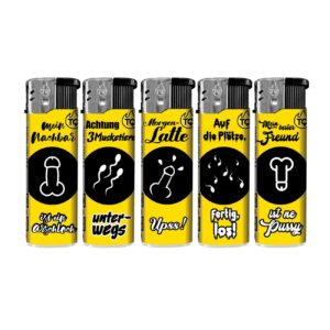 TQ Motivfeuerzeug SEHR LUSTIG - 50 St