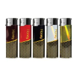 TQ Motivfeuerzeug HONEYCOMB - 50 St