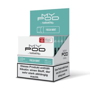 MyPod Pods – 5er Display – 20mg Nikotin – Fresh Mint