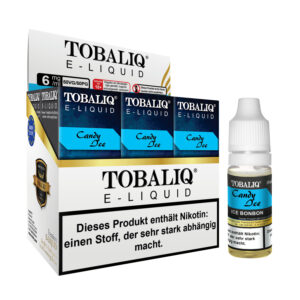 TOBALIQ E-Liquid 6er Pack - 6mg Nikotin - Candy Ice