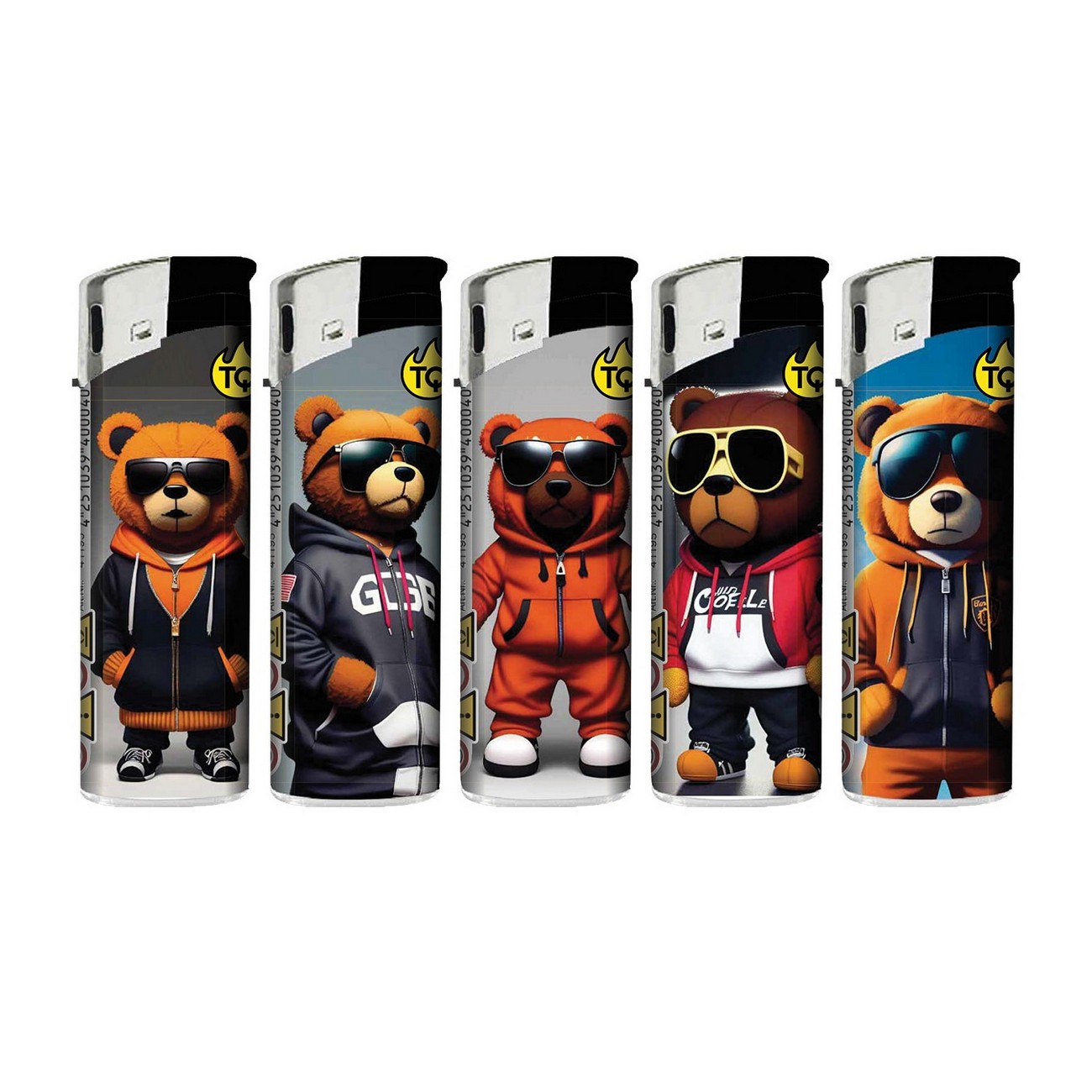 TQ Motivfeuerzeug Cool Bears - 50 St TQ Motivfeuerzeug Cool Bears - 50 St
