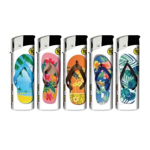 TQ Motivfeuerzeug Flip Flop - 50 St