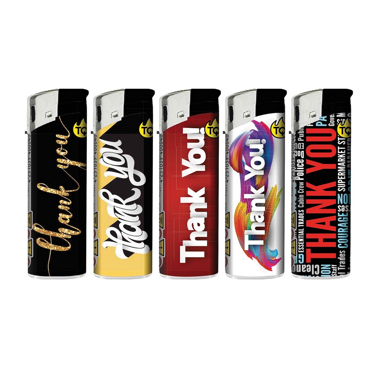 TQ Motivfeuerzeug Thank You - 50 St TQ Motivfeuerzeug Thank You - 50 St