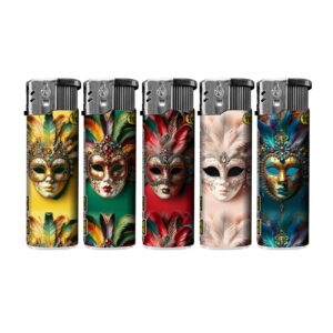 TQ Motivfeuerzeug VENEDIG MASK - 50 St