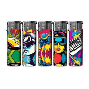 TQ Motivfeuerzeug ART GAMING - 50 St