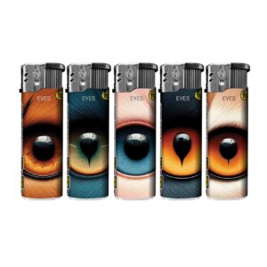 TQ Motivfeuerzeug BIG EYES - 50 St