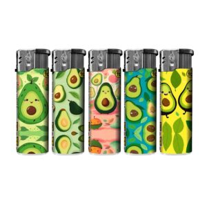 TQ Motivfeuerzeug AVOCADOS - 50 St