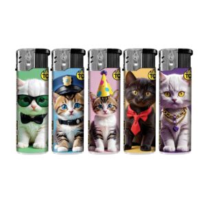 TQ Motivfeuerzeug BABY CATS - 50 St