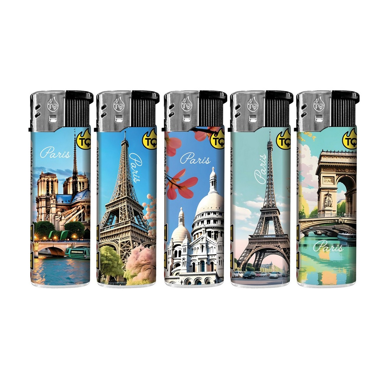 TQ Motivfeuerzeug PARIS PARIS - 50 St TQ Motivfeuerzeug PARIS PARIS - 50 St