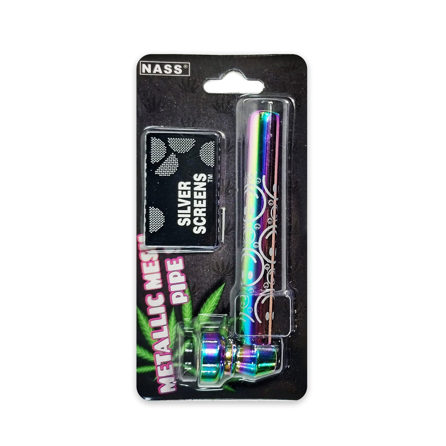 Metallpfeifen-Set „Metallic Mesh“ 2 in 1 – Pfeife & Siebe Metallpfeifen-Set „Metallic Mesh“ 2 in 1 – Pfeife & Siebe