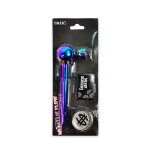 Metallpfeifen-Set "Metallic Flow" 3 in 1