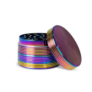 Metallgrinder in Regenbogenoptik - 63 mm