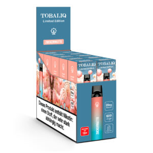 TOBALIQ Vape Limited Edition 10er – 20mg Nikotin – Zuckerwatte