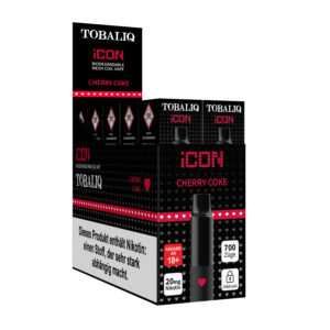 ICON 10er Display – 20mg Nikotin – 700 Züge - Cherry Coke