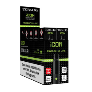 ICON 700 Züge – 20mg Nikotin – Kiwi Cactus Lime