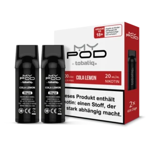 MyPod Pods 2x600 Züge - 20mg Nikotin - Cola Lemon