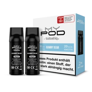 MyPod Pods 2x600 Züge - 20mg Nikotin - Gummy Bear